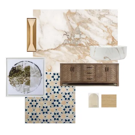 Powder room design Interior Design Mood Board by SassNatti Designs on Style Sourcebook