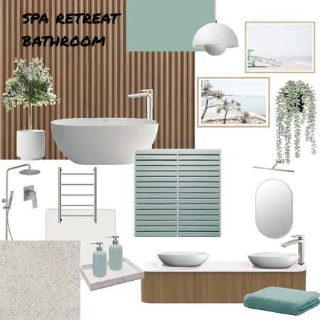 modern bathroom Interior Design Mood Board by Ruth Fisher on Style Sourcebook