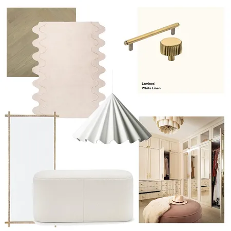 Feminine dressing room Interior Design Mood Board by Manea Interior Design & Styling on Style Sourcebook