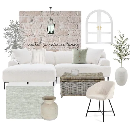 the coastal farmhouse Interior Design Mood Board by creative grace interiors on Style Sourcebook