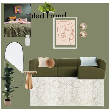 Amanda - Green wall Interior Design Mood Board by juelene@live.com.au on Style Sourcebook