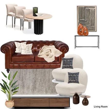 Living Room - Ufulu Interior Design Mood Board by Paballo on Style Sourcebook