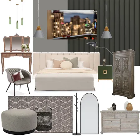Teneriffe bedroom Interior Design Mood Board by Beautiful Me on Style Sourcebook