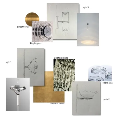 RIPPLE WALL LIGHT 1 Interior Design Mood Board by dharika on Style Sourcebook