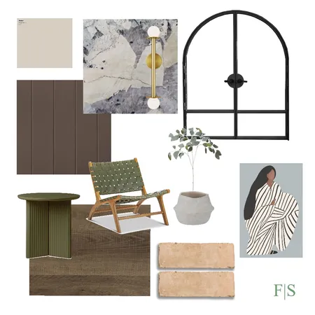 Entryway Interior Design Mood Board by Fenton & Slate on Style Sourcebook