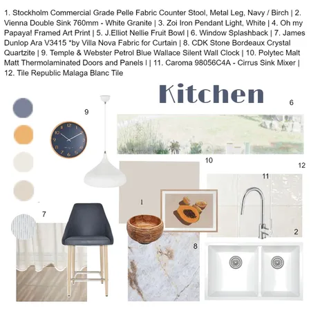 Kitchen Interior Design Mood Board by sano.campos@hotmail.com on Style Sourcebook