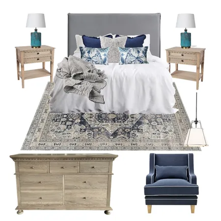 Coolum House - Main bed Edit Interior Design Mood Board by Manea Interior Design & Styling on Style Sourcebook