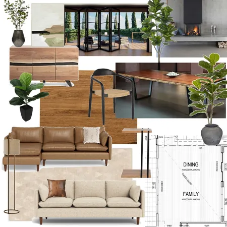 Living/Dining Interior Design Mood Board by AbbieBryant on Style Sourcebook