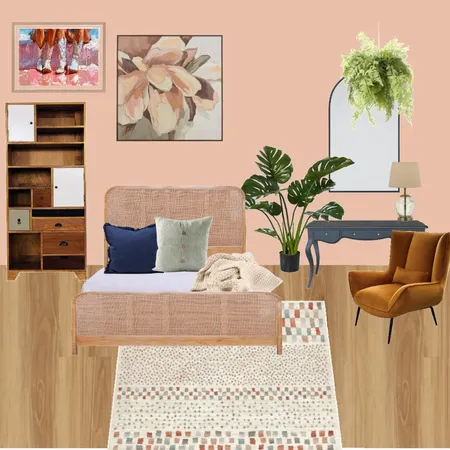 Pink neutral bedroom Interior Design Mood Board by house58 on Style Sourcebook