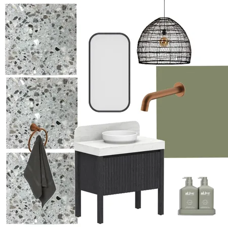 The Harper Vanity | Estrella Oak Interior Design Mood Board by ADP on Style Sourcebook