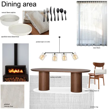 dining area Interior Design Mood Board by GJH on Style Sourcebook