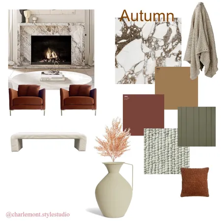 Autumn Moodboard Interior Design Mood Board by Charlemont Style Studio on Style Sourcebook