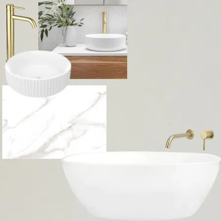 Final Bathroom Mood Board for Mission Bay Renovation Interior Design Mood Board by Natalie Holland on Style Sourcebook