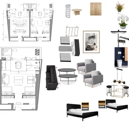 MODERN HOUSE FF&E Interior Design Mood Board by PICASSA INTERIOR DESIGN INSPIRATIONS on Style Sourcebook