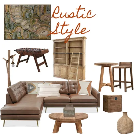 3_Rustic Sample Board_ Manuel Nesta_ Interior Design Mood Board by manu' on Style Sourcebook