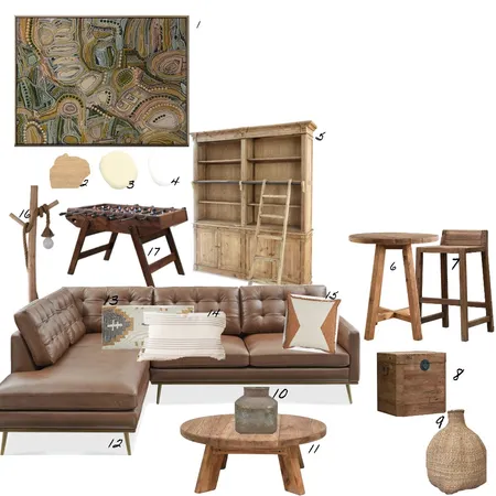 6_Rustic Sample Board_ Manuel Nesta_ Interior Design Mood Board by manu' on Style Sourcebook