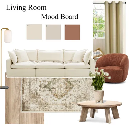 Mood Board - Living Room Interior Design Mood Board by clairceemay@gmail.com on Style Sourcebook