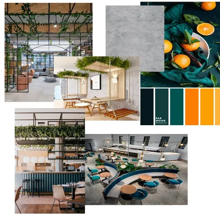 cafe Interior Design Mood Board by DRAKOULI on Style Sourcebook