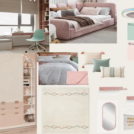 girls bedroom Interior Design Mood Board by Clo on Style Sourcebook