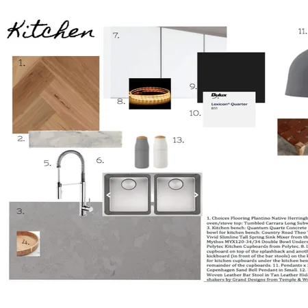 Kitchen MoodBoard Interior Design Mood Board by jominnaclancy@gmail.com on Style Sourcebook