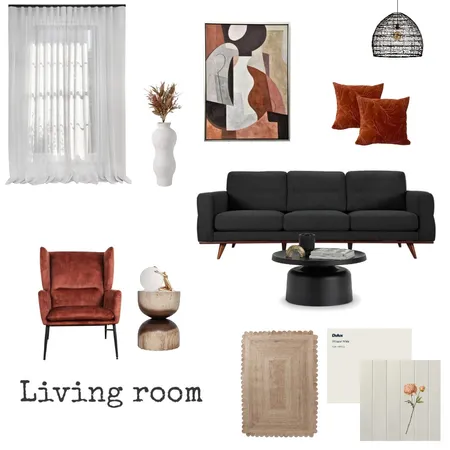 Living Room Interior Design Mood Board by Adrienn Szakolczai on Style Sourcebook