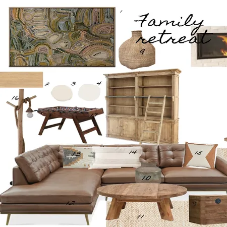 9_Rustic Sample Board_ Manuel Nesta_ Interior Design Mood Board by manu' on Style Sourcebook