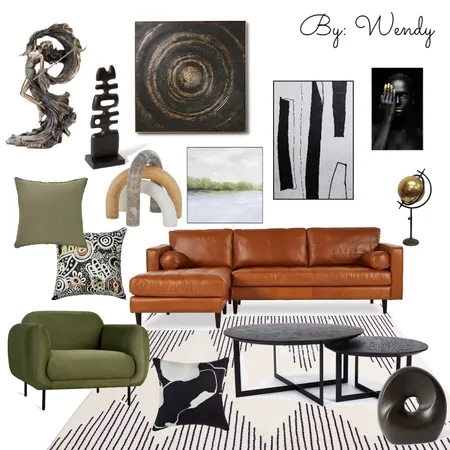 Modern Storm Interior Design Mood Board by wendycity on Style Sourcebook