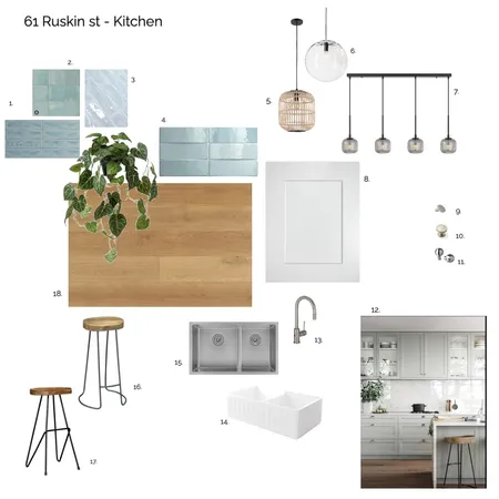 61 Ruskin St Kitchen Interior Design Mood Board by Susan Conterno on Style Sourcebook