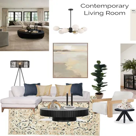 contemporary living room Interior Design Mood Board by RhiHarrah on Style Sourcebook