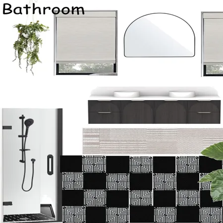 Bathroom Sample Board Interior Design Mood Board by Kore Interiors on Style Sourcebook