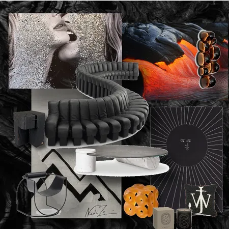 Lava Inspo Interior Design Mood Board by Sage White Interiors on Style Sourcebook