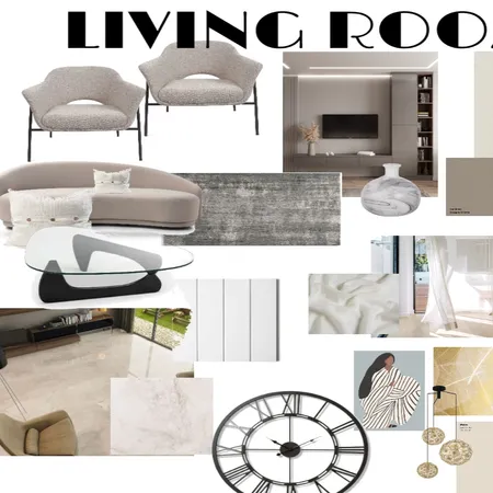 LIVING ROOM SEM2 Interior Design Mood Board by bhoomi on Style Sourcebook