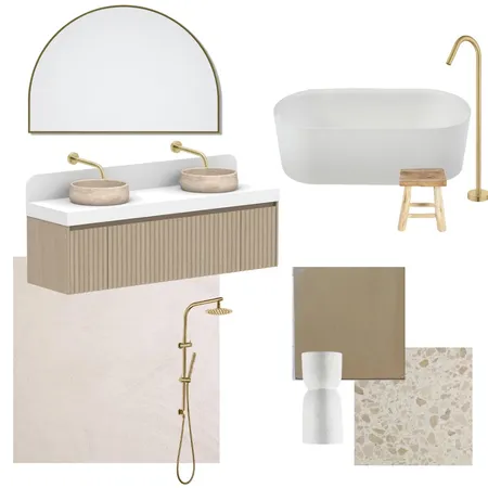 Santorini Bathroom Interior Design Mood Board by Vienna Rose Interiors on Style Sourcebook