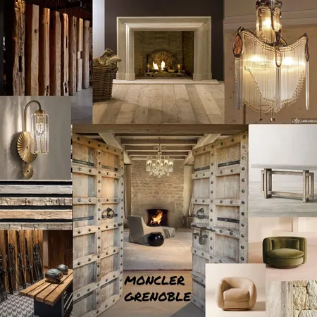moncler grenoble Interior Design Mood Board by AVGERINOU on Style Sourcebook
