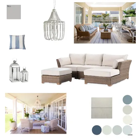 Hamptons Style Balcony Interior Design Mood Board by cinders_777 on Style Sourcebook