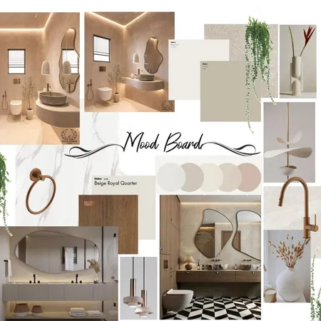 Toilet 011 Interior Design Mood Board by aarthiraju342@gmail.com on Style Sourcebook