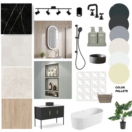 BATHROOM Interior Design Mood Board by reeshu on Style Sourcebook