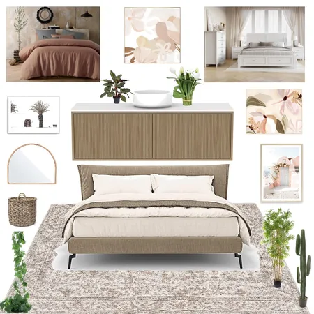 Virgo: Earthy Browns (bedroom) - Moselle, designed by Wendy Interior Design Mood Board by Miss Amara on Style Sourcebook