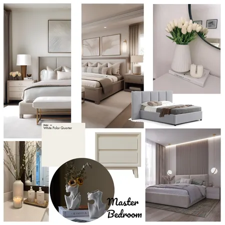 Master Bedroom Interior Design Mood Board by seni_buba@hotmail.com on Style Sourcebook