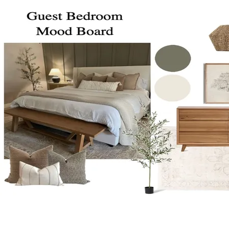 Guest Bedroom Moodboard Interior Design Mood Board by aferro on Style Sourcebook