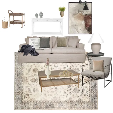 Family Room Design - DesignBX V14 Interior Design Mood Board by adrianapielak on Style Sourcebook