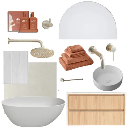 Bathroom mood board Interior Design Mood Board by maddiemaund on Style Sourcebook