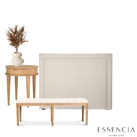 Neutral master bedroom Interior Design Mood Board by Essencia Interiors on Style Sourcebook