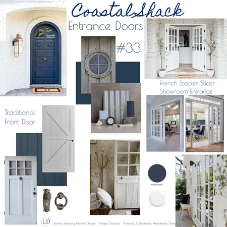 Coastal Shack Entryway Vibes Interior Design Mood Board by leannedowling on Style Sourcebook