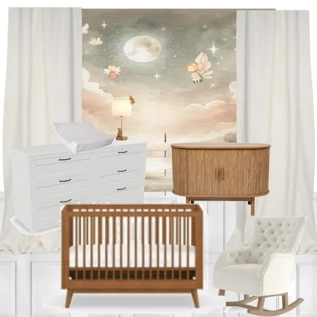 Module 10 Project 2 Nursery Interior Design Mood Board by Kimiijames on Style Sourcebook