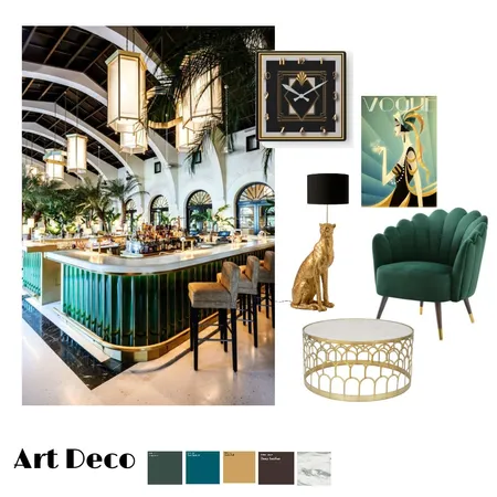 ART DECO Interior Design Mood Board by deneg on Style Sourcebook