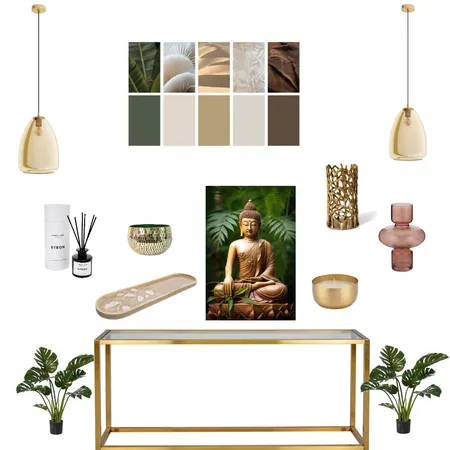 buddha inspired decor Interior Design Mood Board by kushboo on Style Sourcebook