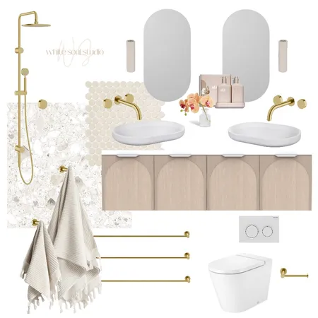 Ensuite - Instagram Interior Design Mood Board by Courtney Breen on Style Sourcebook