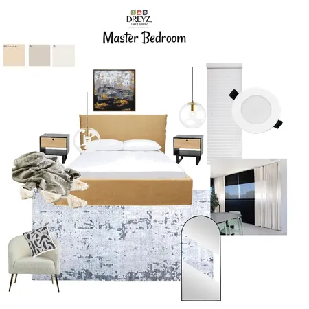 Master Bedroom Interior Design Mood Board by Derick Asiimwe on Style Sourcebook