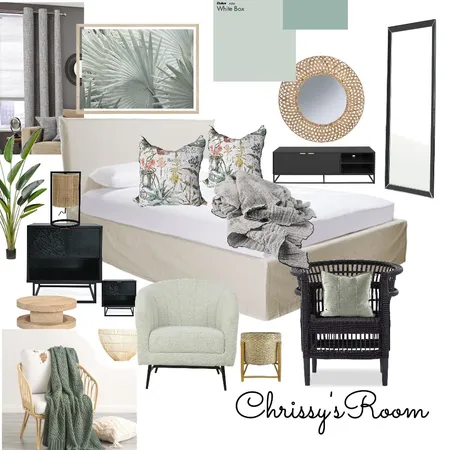 Chris bedroom Interior Design Mood Board by LesStyleSourcebook on Style Sourcebook